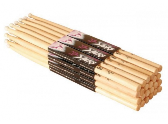 On Stage Maple 5A Wood Tip 12 pares On Stage Maple 5A Wood Tip 12 pares